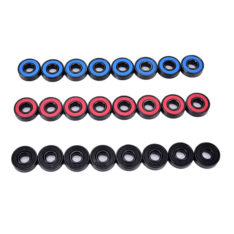 (dreamdreaming.id) 8pcs / set 608RS Bearing spacer Bahan Baja Untuk skateboard