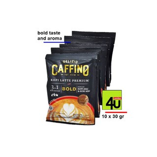 1 RENTENG CAFFINO BOLD STRONG COFFEE PREMIUM 30GR ISI 10 SACHET - KOPI