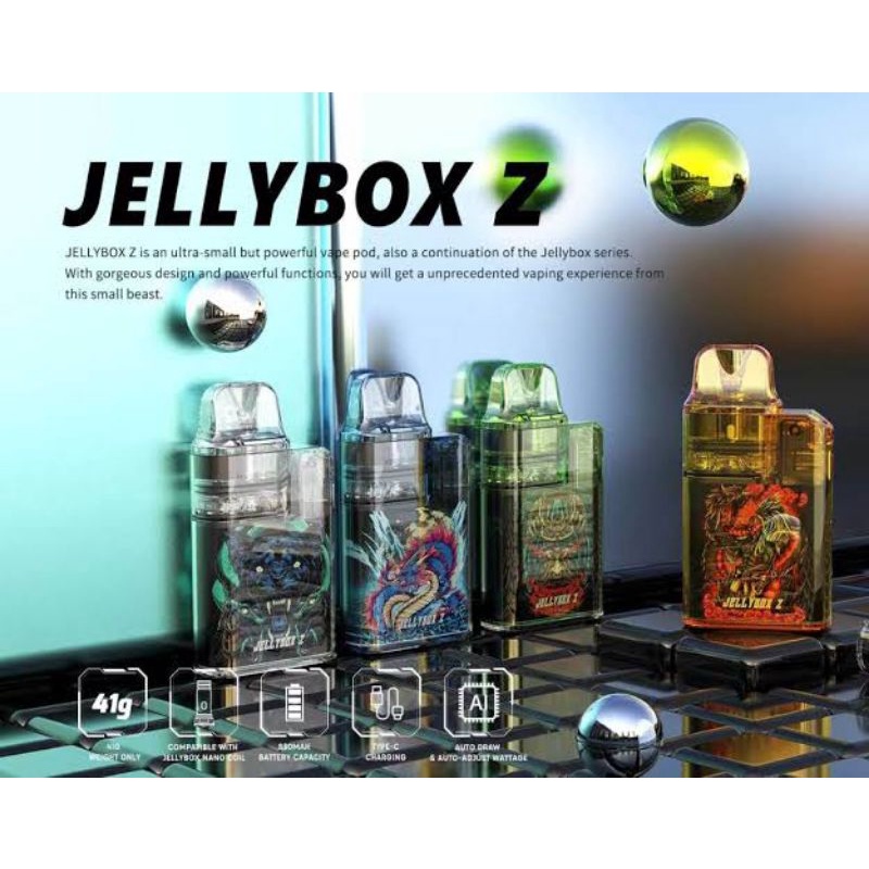 Terbaru (COD) (COD) elektronik kecil lainnya JELLY- BOX- Z 15W AUTHENTIC FUL-SET/lengkap My one jaya