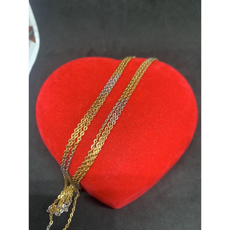 kalung emas asli kdr 700 variasi 2 warna HWT 700