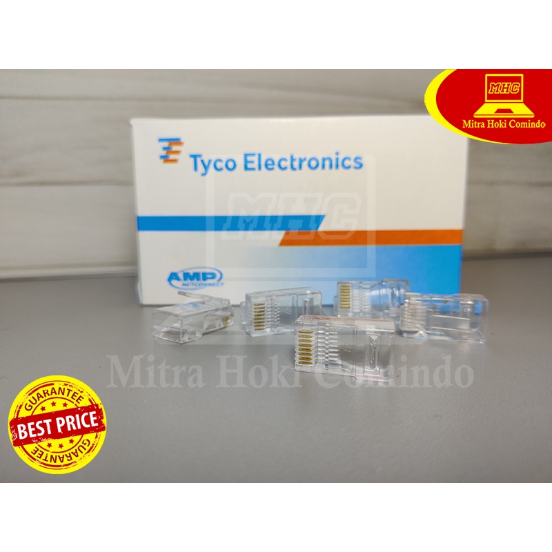 Rj45 AMP Kotak Isi 100 Pcs Murah