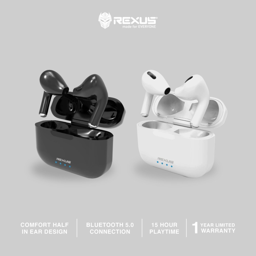 Rexus TWS Earphone Wireless Bluetooth FX2