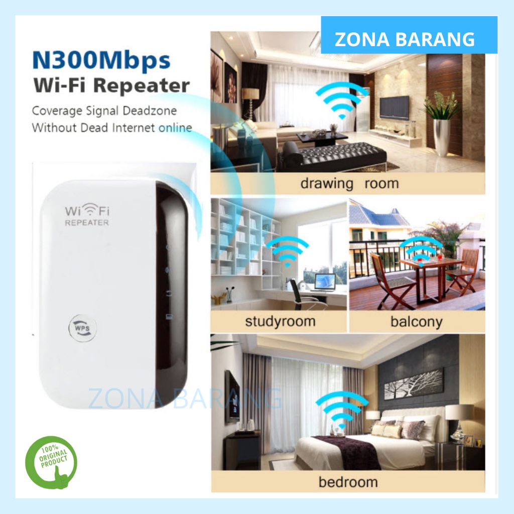 WiFi Repeater Relay Wifi Range Extender Router 300 Mbps Acees Point