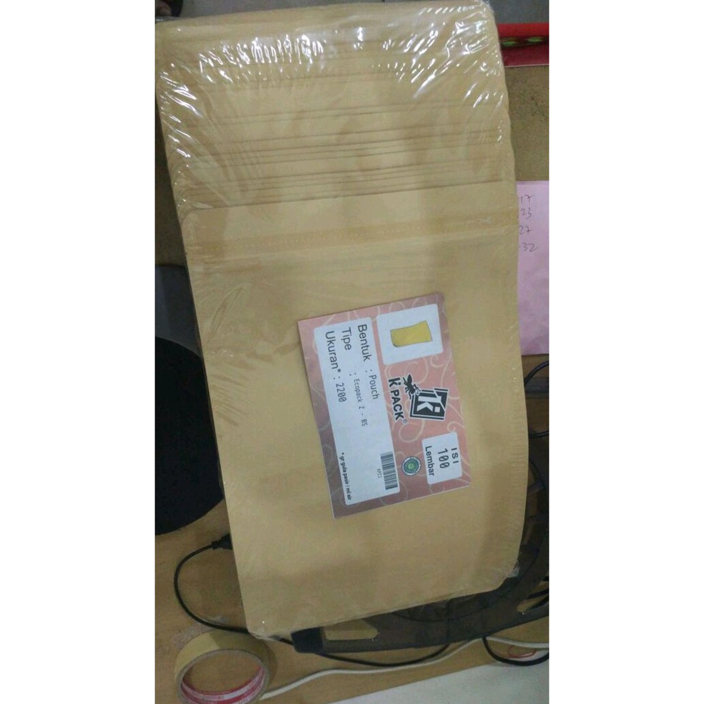 

JUAL KEMASAN PAPER KRAFT COKLAT 2200Z 1 PACK 10 PCS MURAH