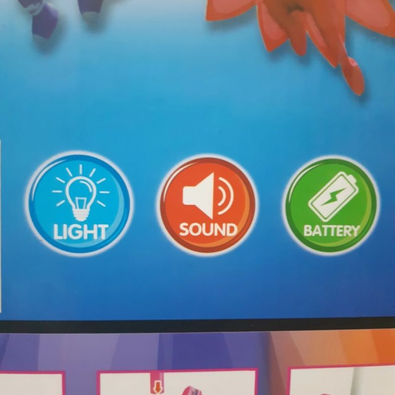 Mainan Microphone Anak Edukatif - Standing Mic Light &amp; Sund Edukasi