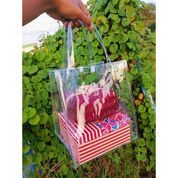 

Tas Hajatan Transparan 25x22x27 (READY STOK)