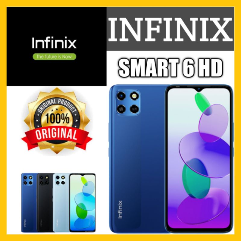 TERLARIS!! INFINIX SMART 6 HD RAM 2/32 GARANSI RESMI INFINIX