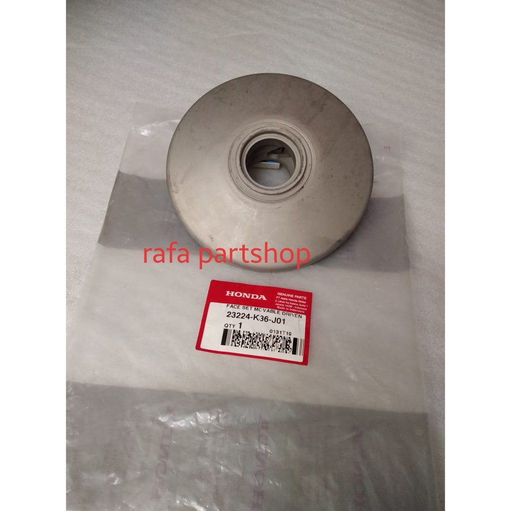 Pulley Blkng Face Set Moveable Driven Vanbelt Vario 150 Esp ORI AHM