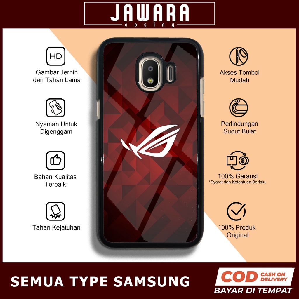 Case Samsung J2 Pro Case Hp Samsung J2 Pro Premium Glossy Jawara Casing [ROG1] Casing Hp Aesthetic K