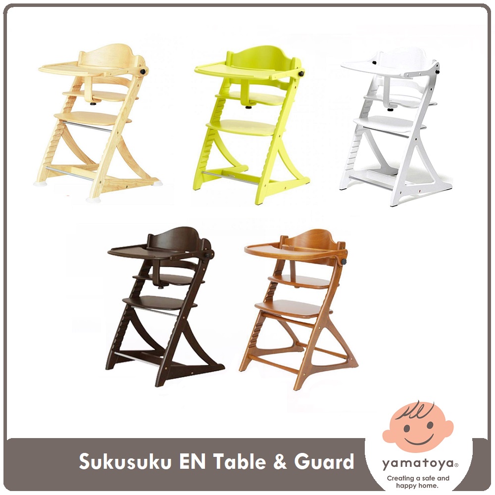 Yamatoya Sukusuku EN Table &amp; Guard | Kursi Makan Bayi