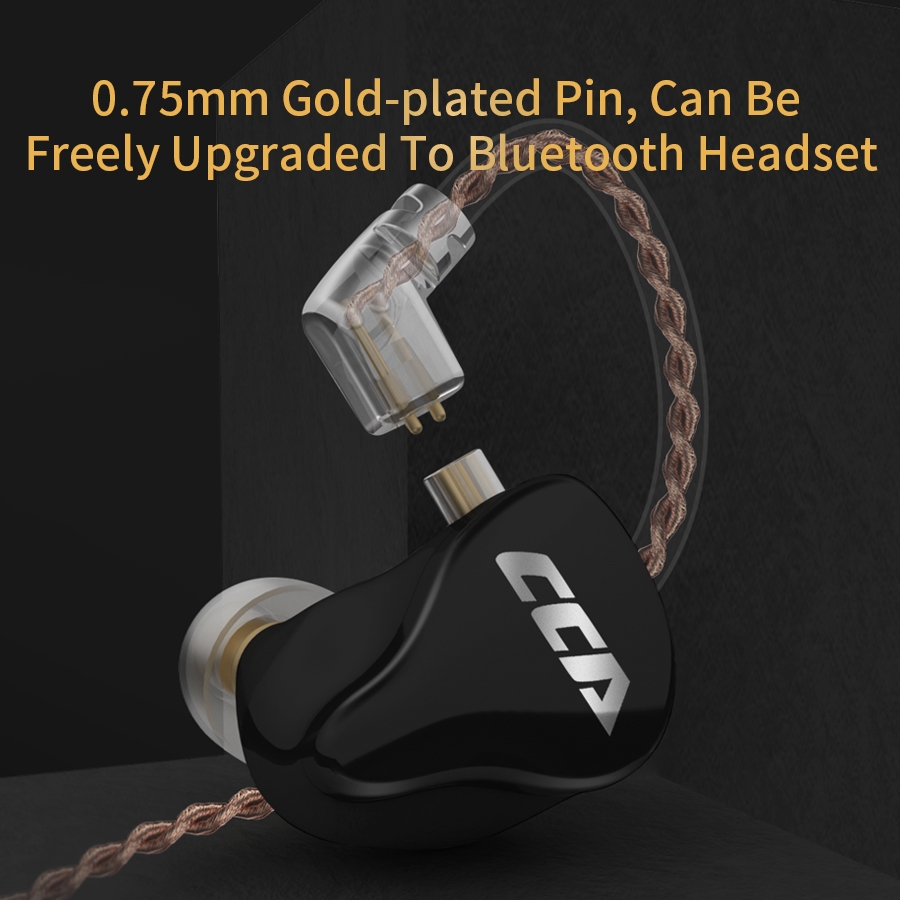 Cca Ca16 7ba + 1dd Earphone In Ear Hybrid 16 Driver Hifi Dengan Kabel 2 Pin