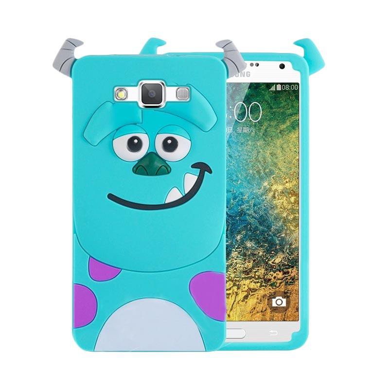 Silicon 3D Sulley For SAMSUNG   S7 G530 silikon tebal karakter lucu / case anak anak warna biru / pelindung hp