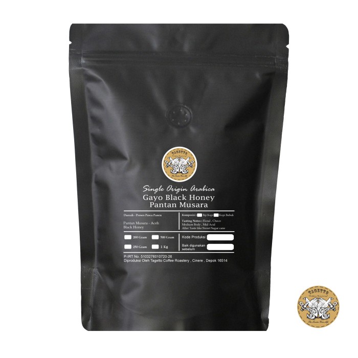 

ge01fgf Kopi Arabika Gayo Black Honey 500Gr Biji / Bubuk | Aceh Gayo Specialty - Biji Kopi Ds20X11