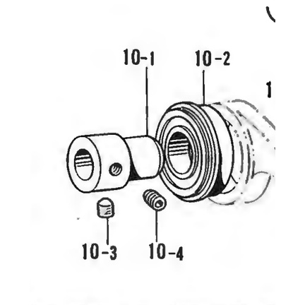 S07447001 Ball Bearing Bush Mesin Jahit Brother B842 S07447-001