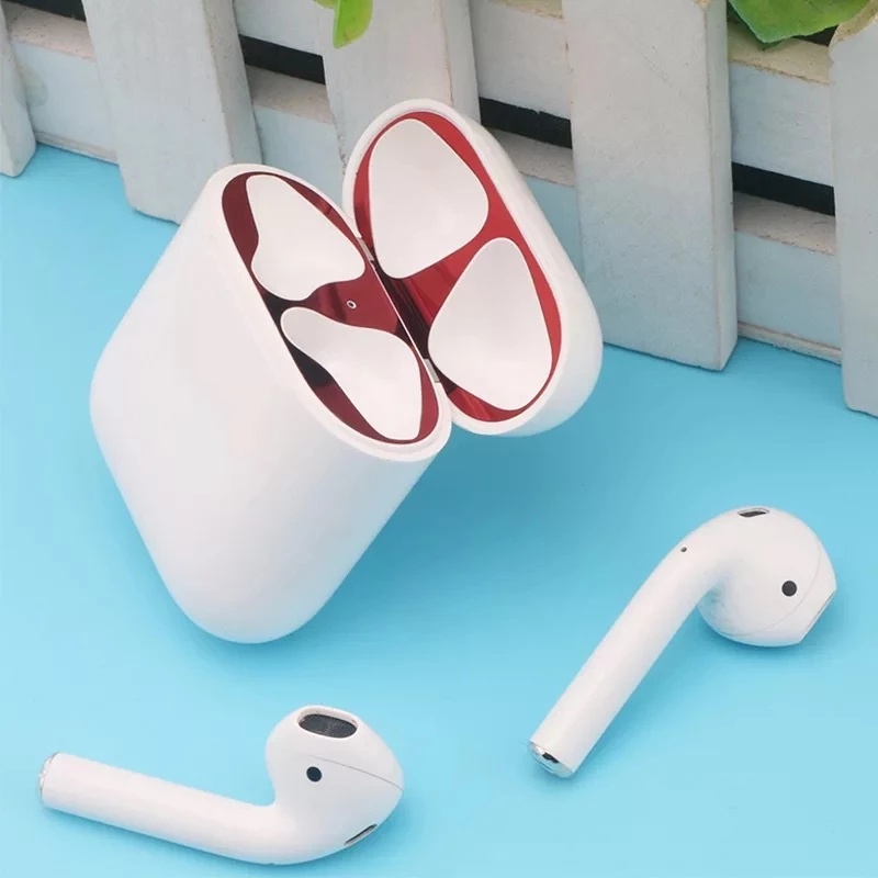 AirPods 3 Ultra-thin Metal Viscosity Dust Protective Film / Apple AirPods 3 Charging Case Accessories