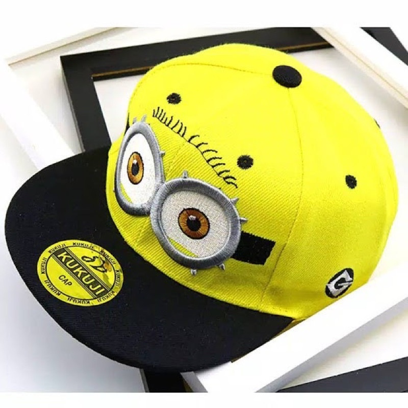 TOPI SNAPBACK ANAK - MINION - MARVEL - CAPTAIN AMERIKA