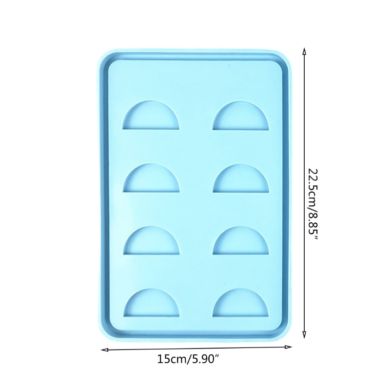 SIY  Epoxy Resin Mold Eyelash Storage Box Silicone Mould DIY Crafts Jewelry Container Making Tool