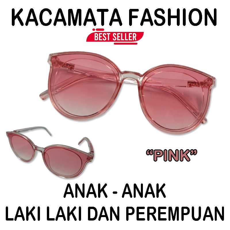 baru Kacamata Anak anak lucu kacamata gradasi fashion anak baby sunglasses unisex children glasses