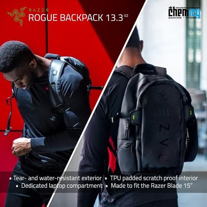 Razer Rogue Backpack 13 3 V2 Shopee Indonesia