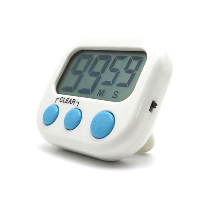 Digital Kitchen Timer &amp; Stopwatch Cute / Alarm Masak Dapur Roti Kue - TMR