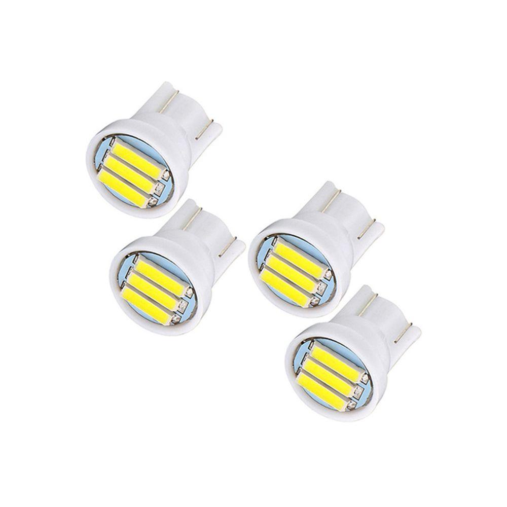 Populer 10Pcs Lampu Plat Nomor 10Pcs Super Terang 12V 7020 3SMD LED Dome Map