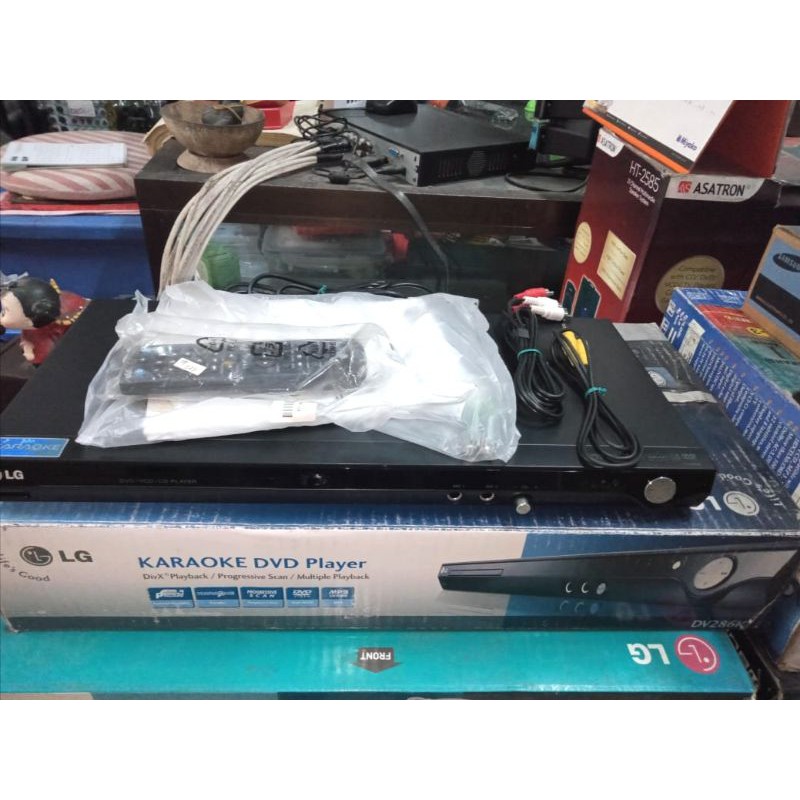DVD PLAYER LG DV286K DV 286 K 286K VCD CD JPEG MURAH ORI BARANG BARU STOK LAMA BUKAN BEKAS AWET