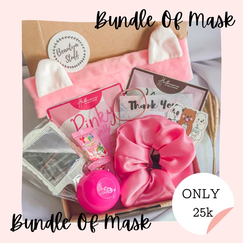 Jual PAKET MASKER LENGKAP(BUNDLE OF MASK) Indonesia|Shopee Indonesia