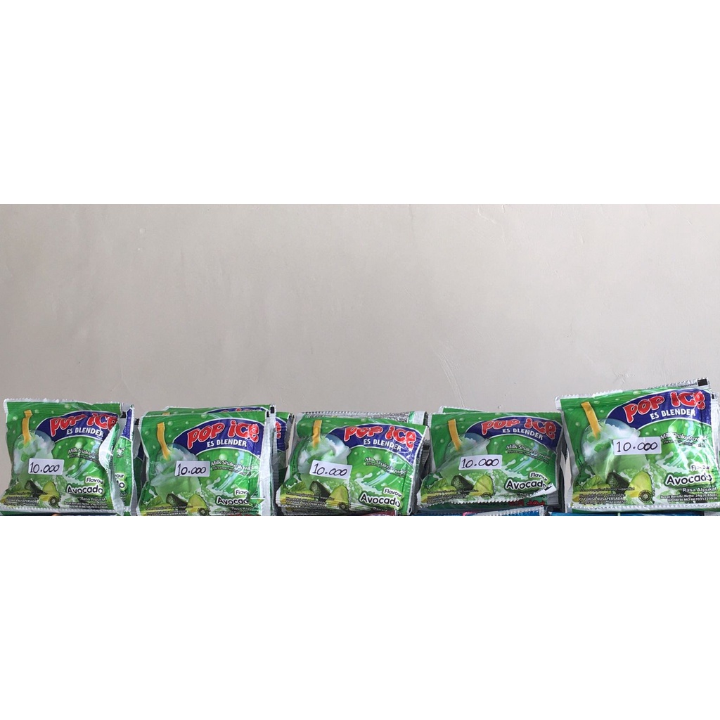 

pop ice alpukat
