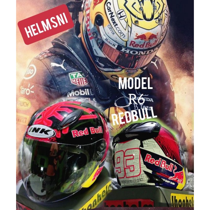 HELM MODEL R6 REDBULL