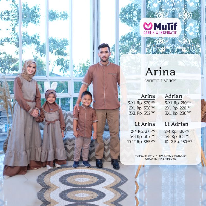 Sarimbit Mutif  Arina Portabella Mocca
