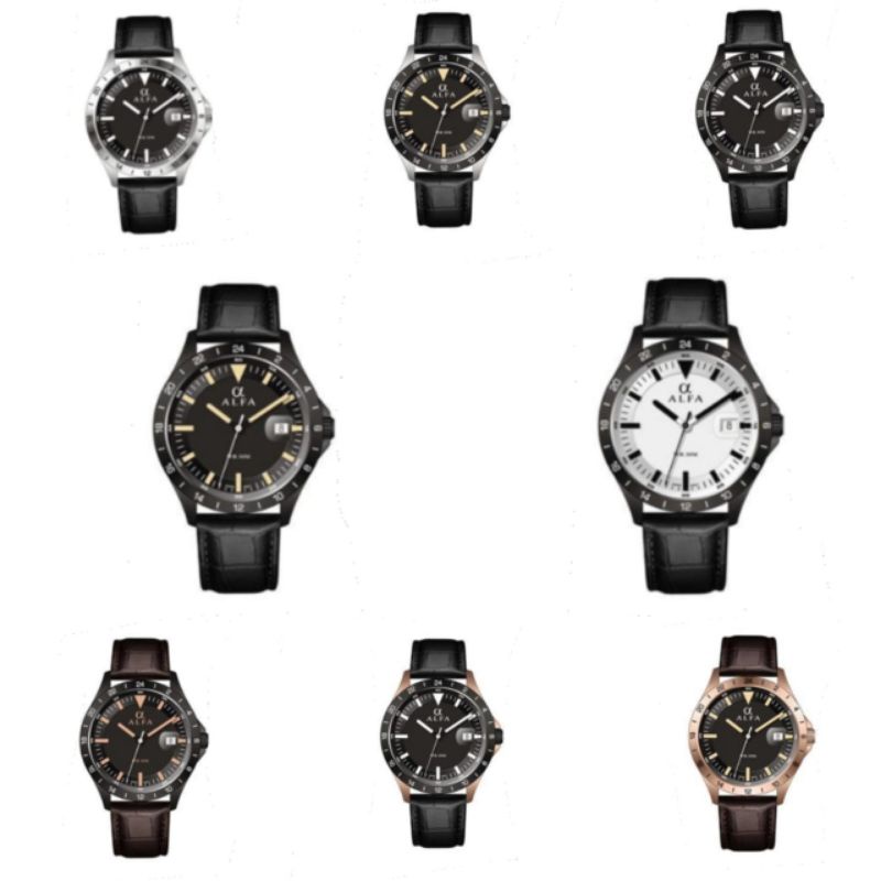 Jam Tangan Pria Alfa 55034M