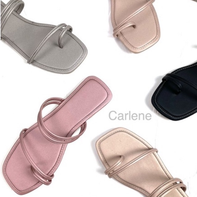 Carlene_sherina flat/sandal teplek wanita