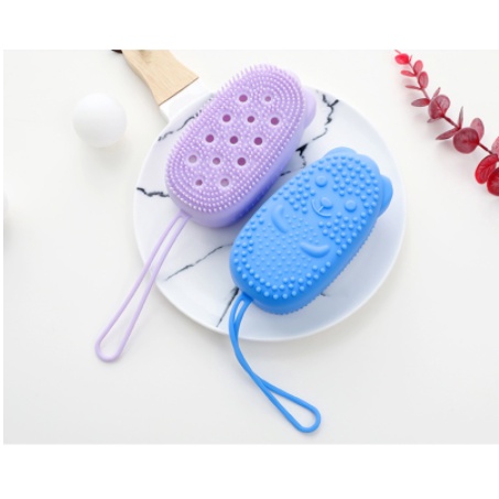 Sponge Mandi Silikon / Sikat Mandi Silikon Brush Silicone Spa