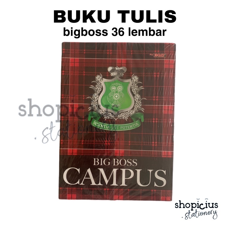 

Buku Tulis BIGBOSS Campus 36 lembar