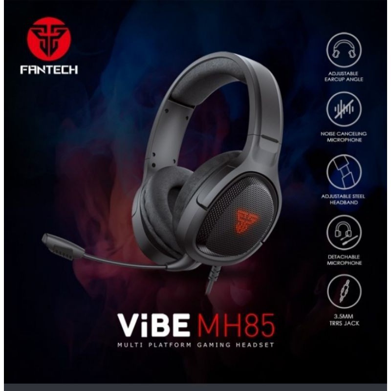 Fantech VIBE MH85 Gaming Headset Multi Platform - Fantech MH-85 MH 85