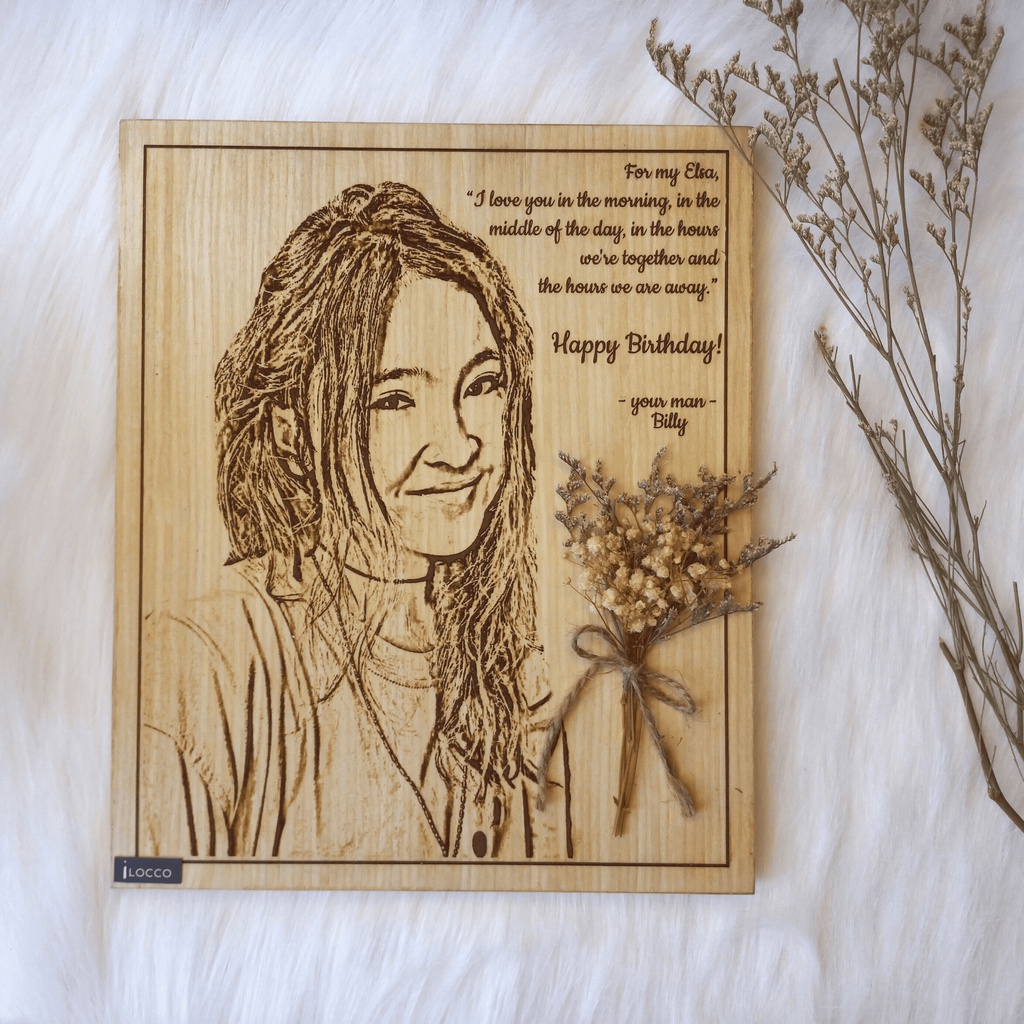 Custom Engraved Wood | Custom Ukiran Kayu | Ukiran Kayu Jati | Hadiah Ukiran | Hadiah kayu