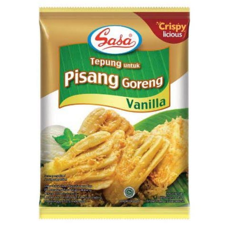 

Sasa Tepung Pisang Goreng 225 Gram