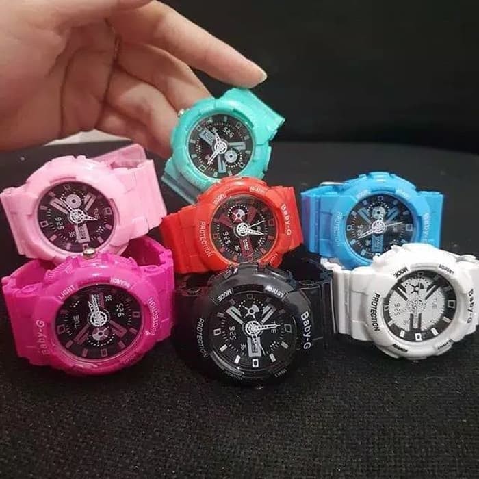 Jam Tangan Wanita Baby G Analog Drop