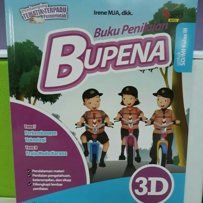 

❤BISA COD❤ Bupena 3D untuk SD kelas 3 K13N