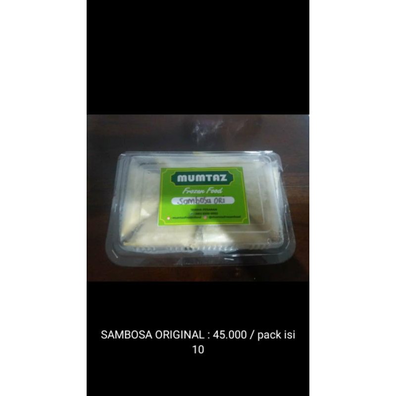 

Frozen Sambosa Original / Daging