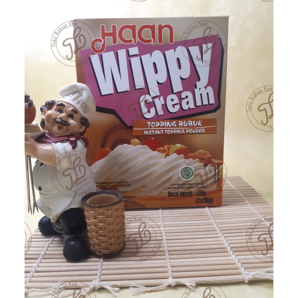 

Haan Wippy Cream Bubuk Instan (400 gram)