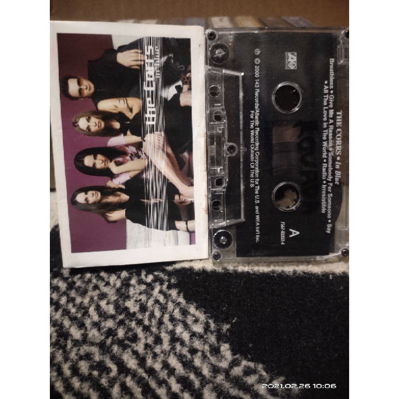 kaset pita the corrs / in blue