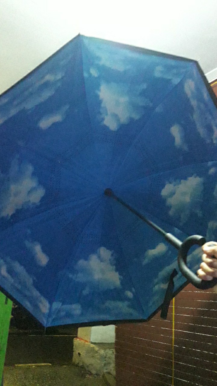 Termurah - Payung Terbalik Kazbrella / Peralatan Hujan