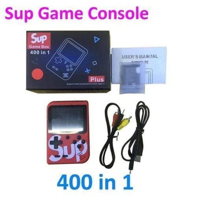 GAMEBOY RETRO MINI SUP 400 in 1 Game box portable mainan anak