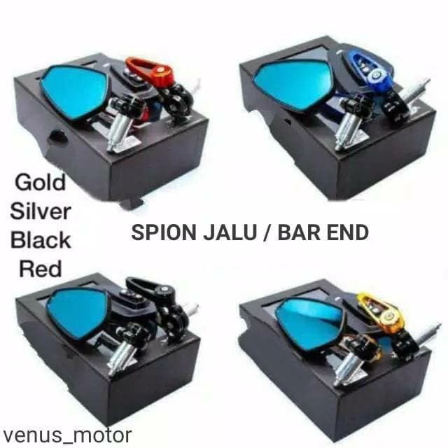 Spion Jalu Lipat Bar End Oval Cnc Universal