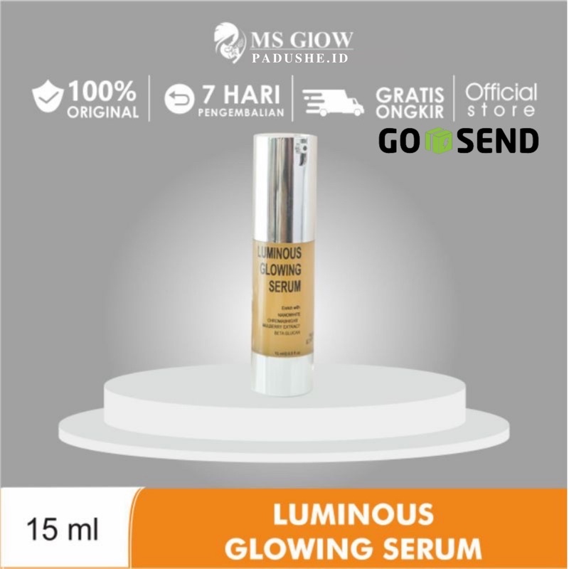 MS glow Luminous Glowing Serum Serum Luminous Glowing Ms Glow Original