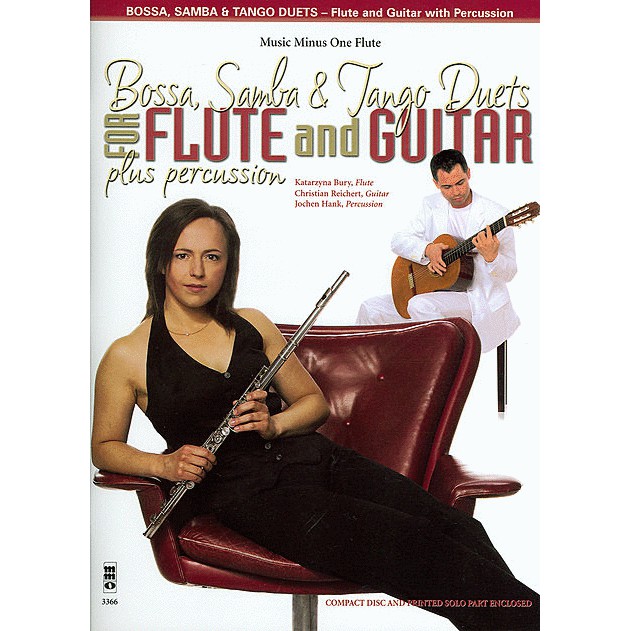 Buku Flute - Bossa, Samba and Tango - Include CD