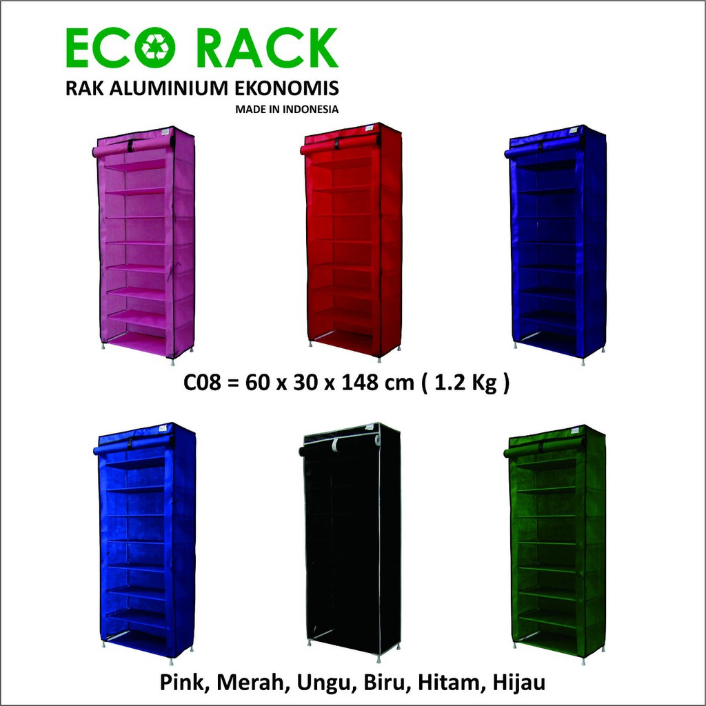 Rak Sepatu Kain  ECORACK C08