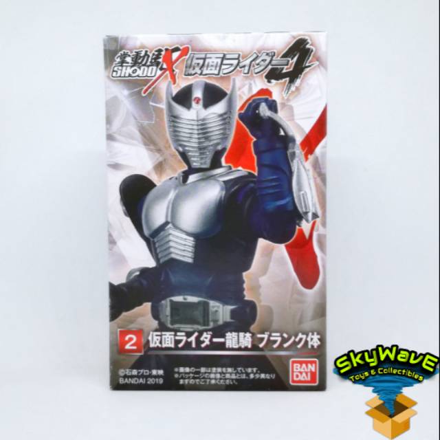 Action Figure Shodo-X Vol.4 Kamen Rider Ryuki Blank Form
