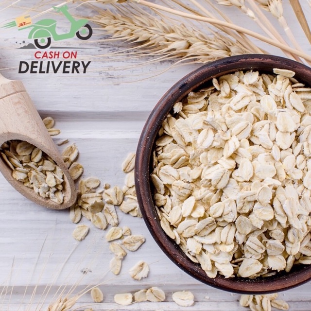 

Natural Rolled Oat Original / Gandum Utuh Best Quality Premium 1 kg